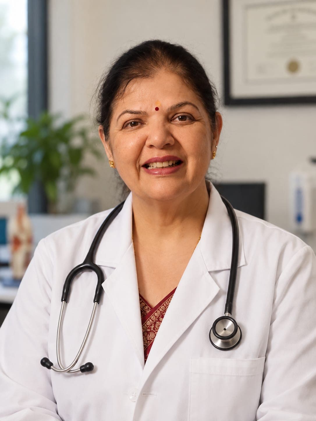 Dr. Rina Kanungo at her clinic